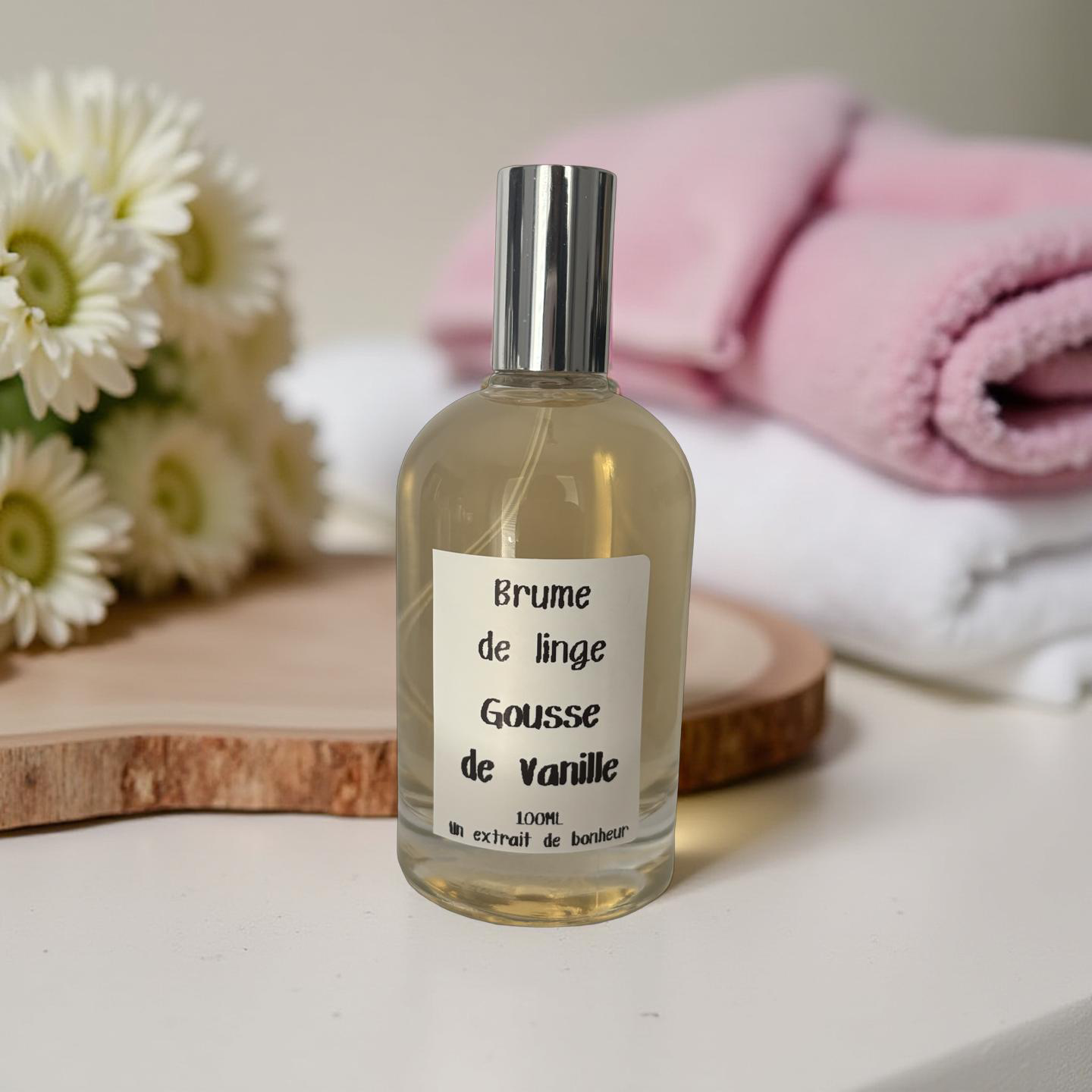 Brume de linge - Gousse de vanille -