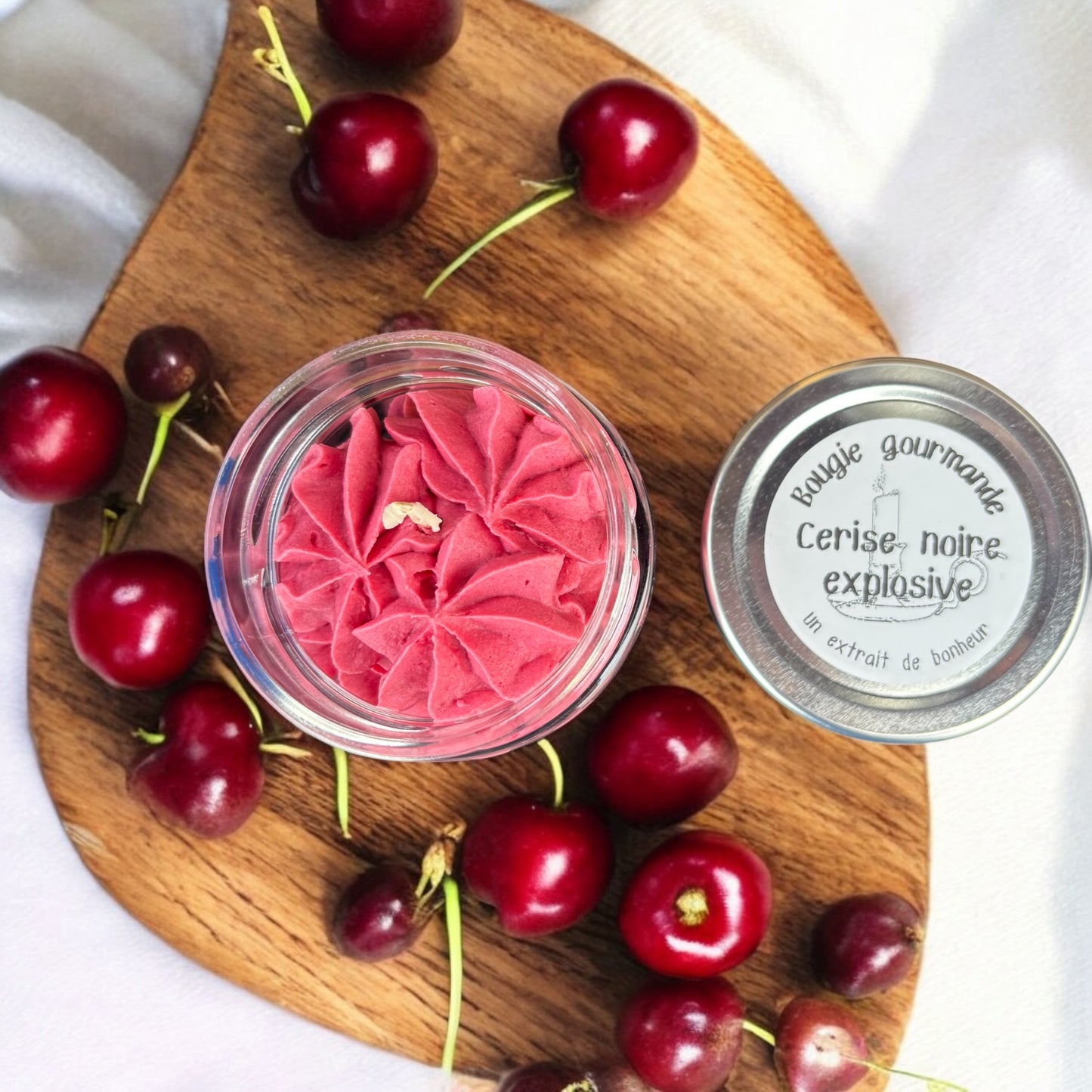 Bougie Gourmande - Cerise Noire Explosive -