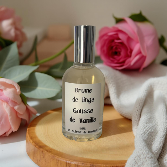 Brume de linge - Gousse de vanille -