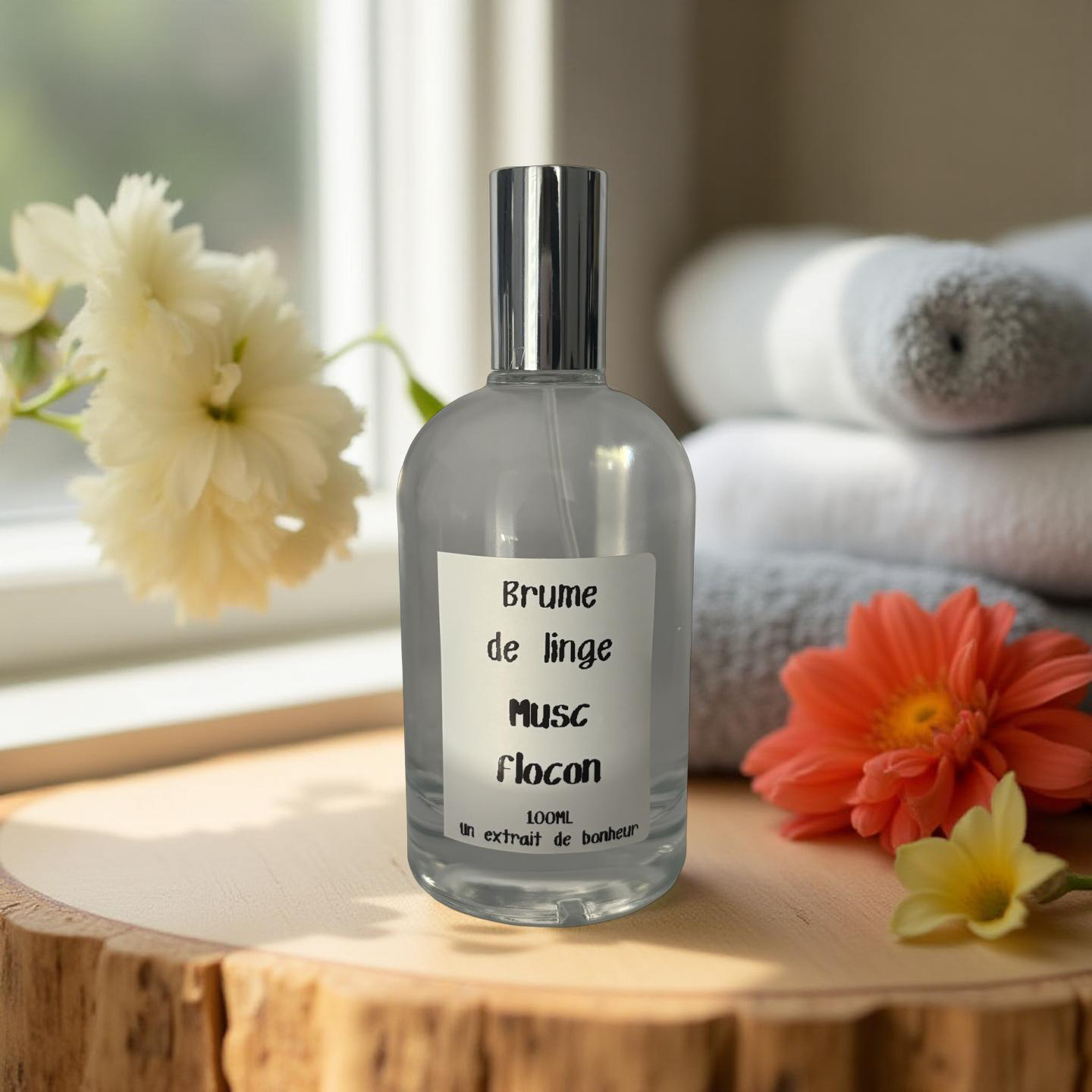 Brume de linge - Musc flocon -