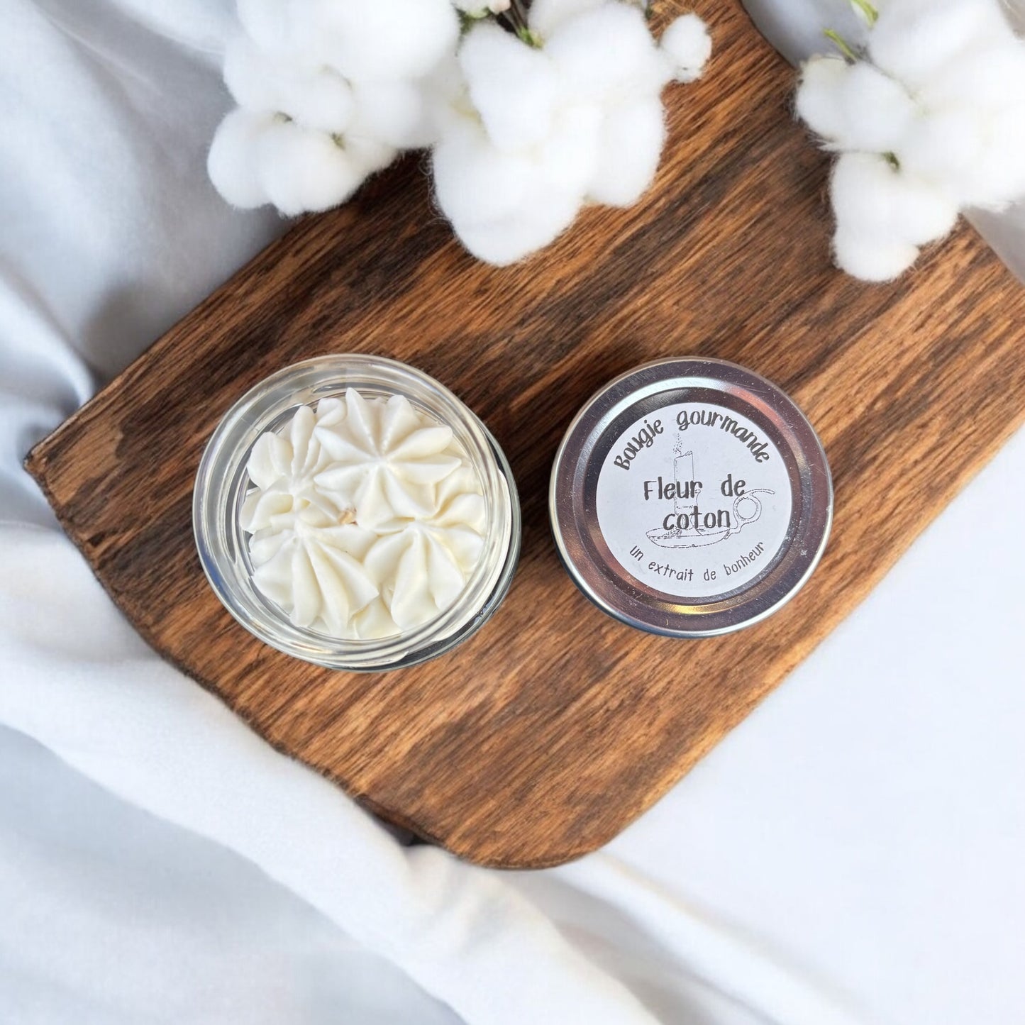 Bougie Gourmande - Fleur de Coton -