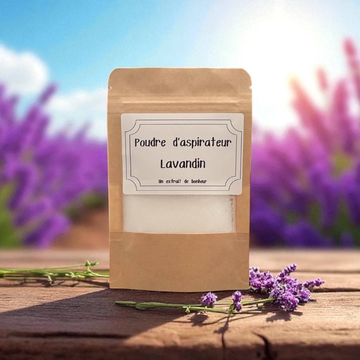 Poudre d'aspirateur - Lavandin -
