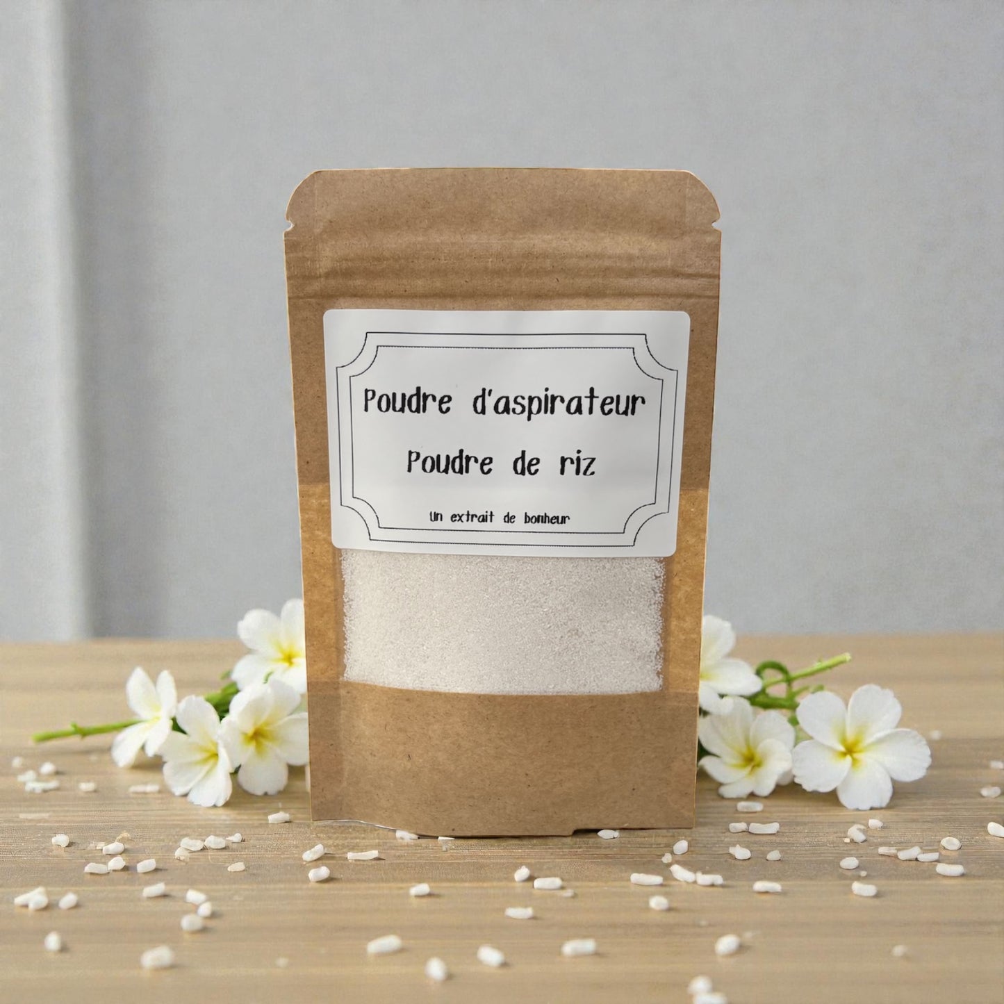 Poudre d'aspirateur - Poudre de riz -