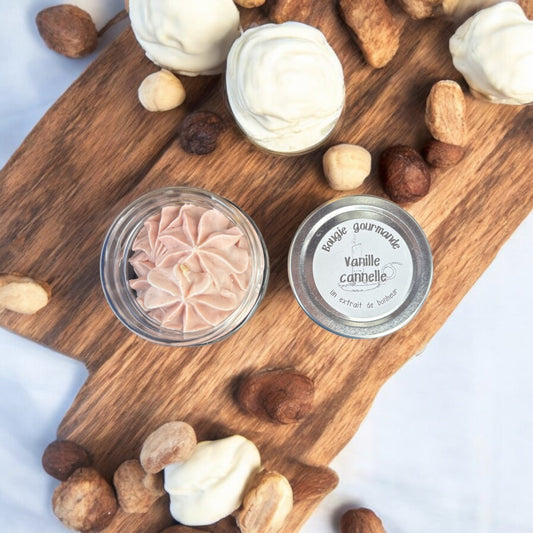 Gourmet Candle - Vanilla Cinnamon -