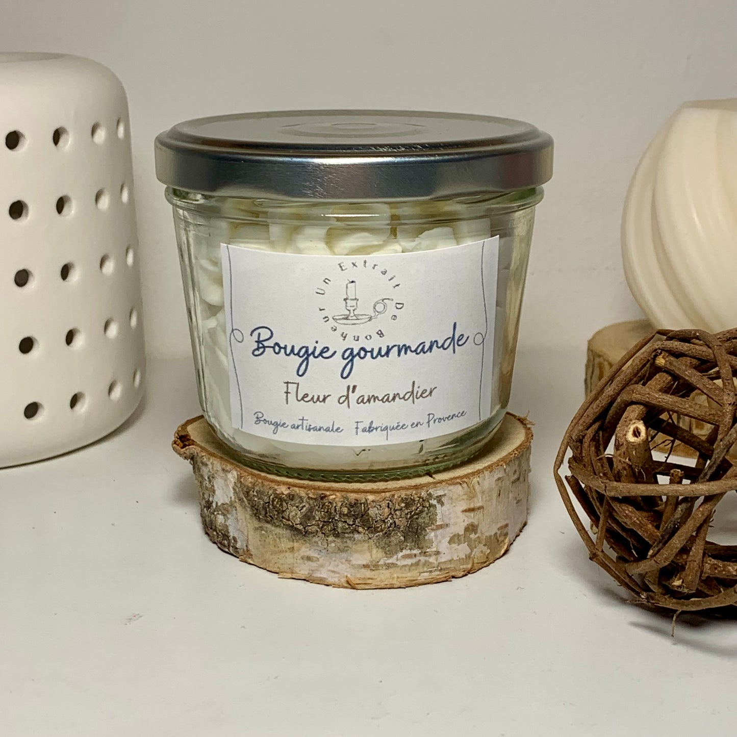 Bougie Gourmande - Fleur d'amandier -