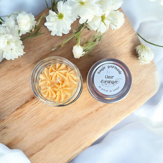 Bougie Gourmande - Fleur d'oranger -