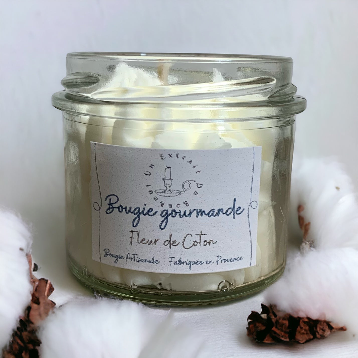 Bougie Gourmande - Fleur de Coton -