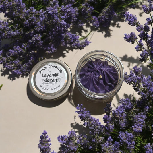 Bougie Gourmande - Lavandin relaxant -