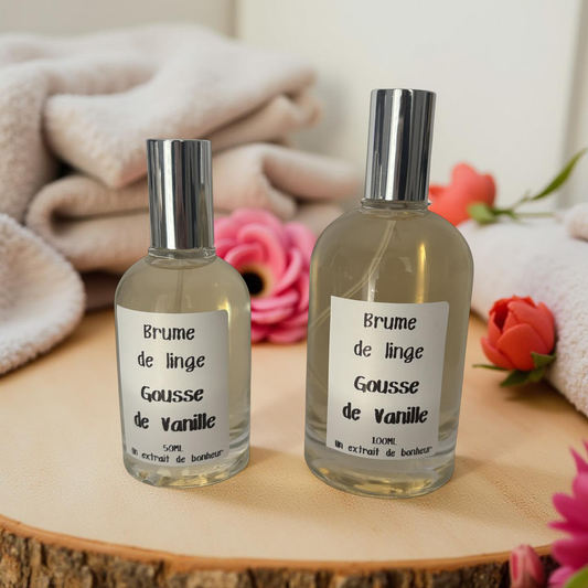 Brume de linge - Gousse de vanille -
