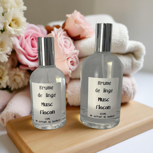 Brume de linge - Musc flocon -