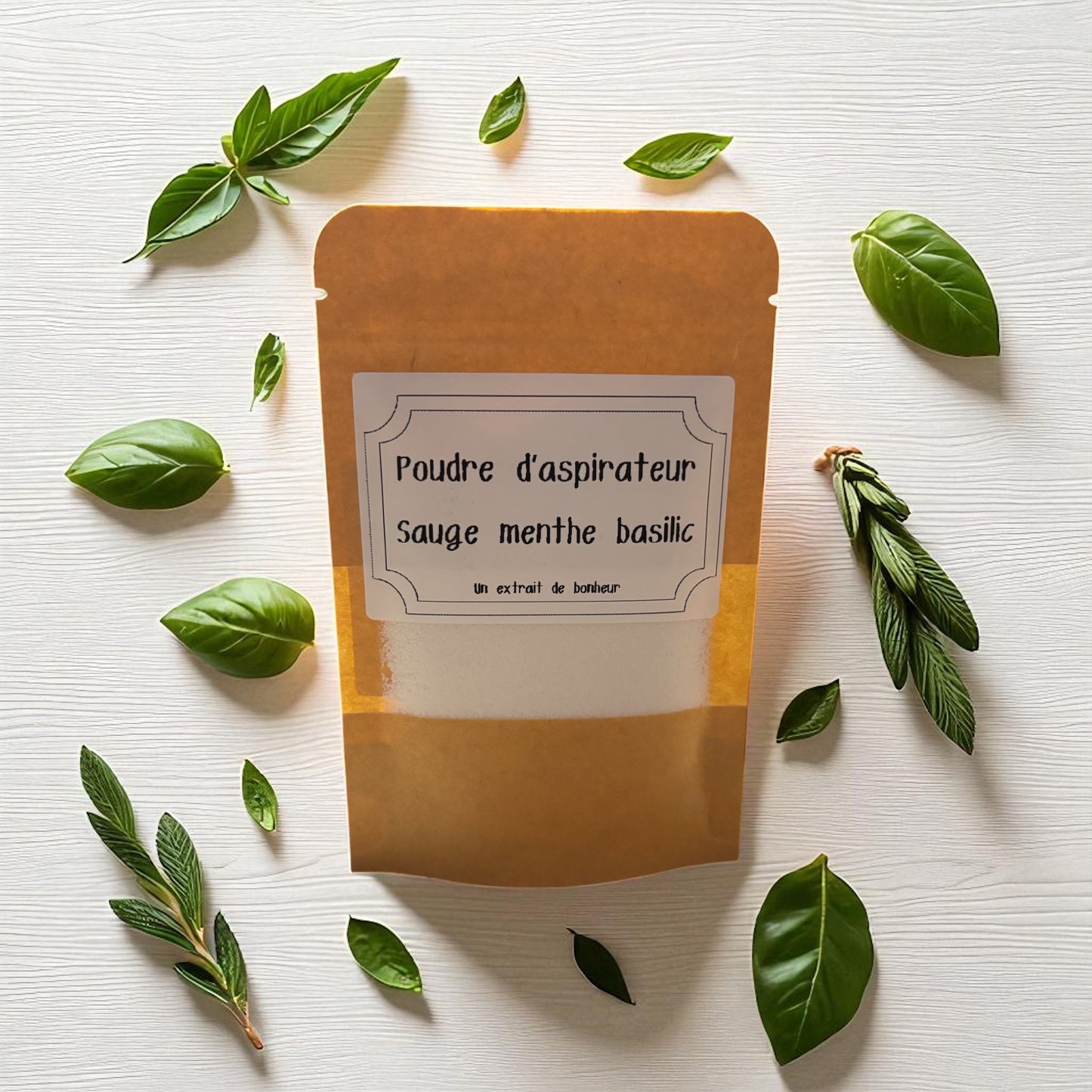 Poudre d'aspirateur 50G - Sauge menthe basilic -