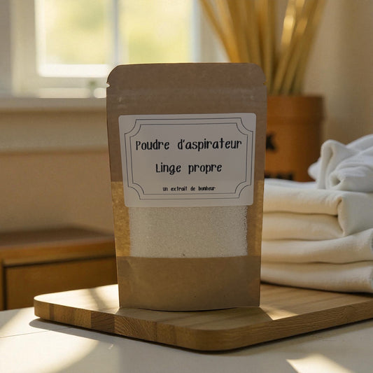 Poudre d'aspirateur 50G - Linge propre -