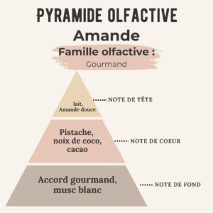Bougie gourmande – Amande