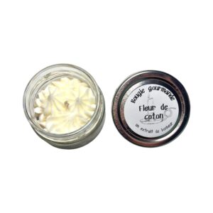 Bougie gourmande – Fleur de coton –