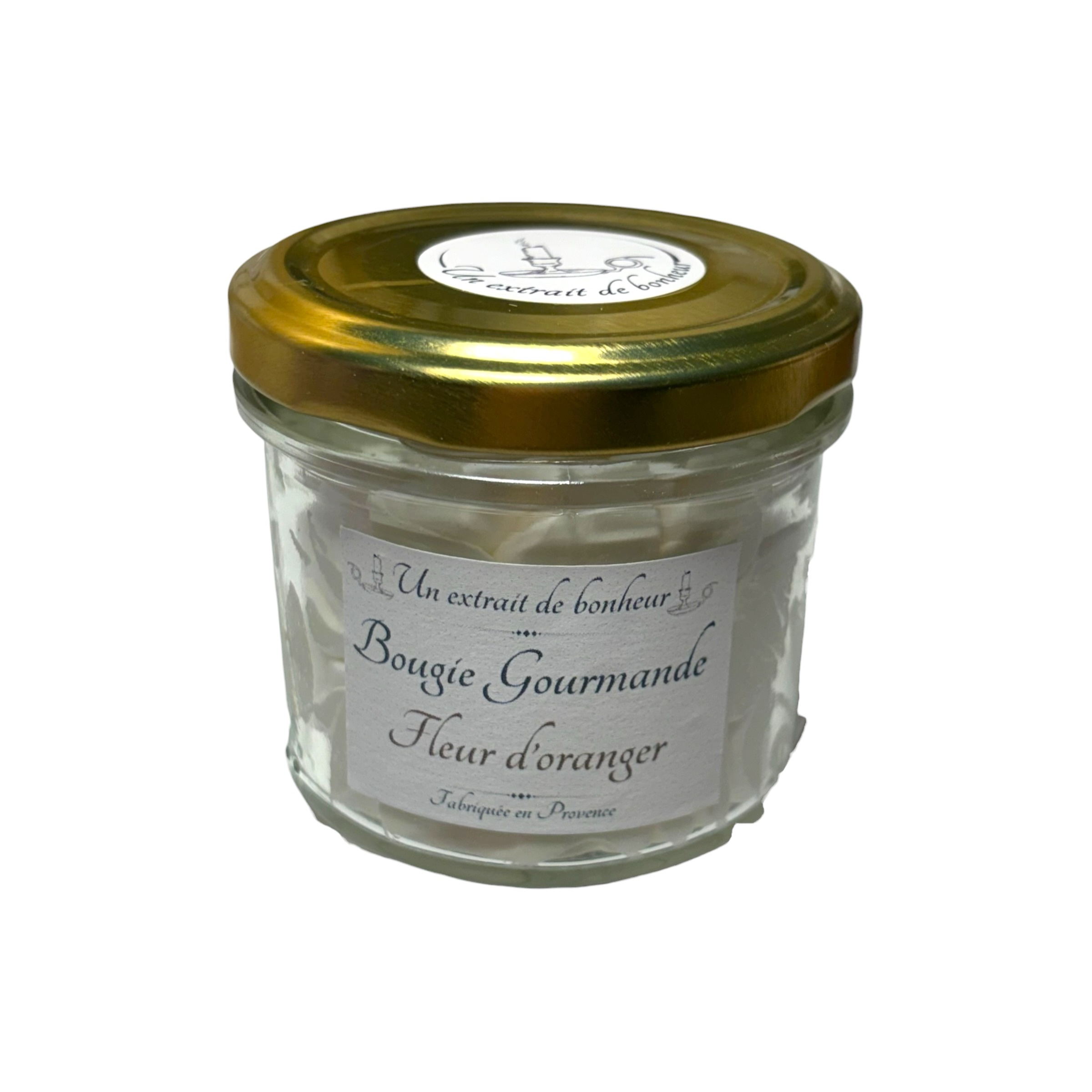 bougie gourmande fleur d'oranger