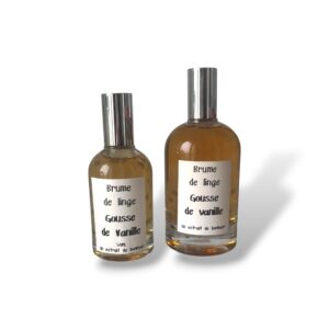 brume de linge gousse de vanille