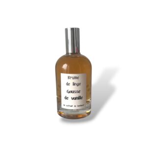 brume de linge gousse de vanille
