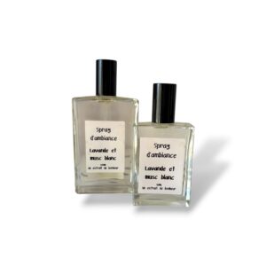Spray d’ambiance Lavande et musc blanc