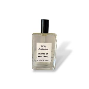Spray d’ambiance Lavande et musc blanc