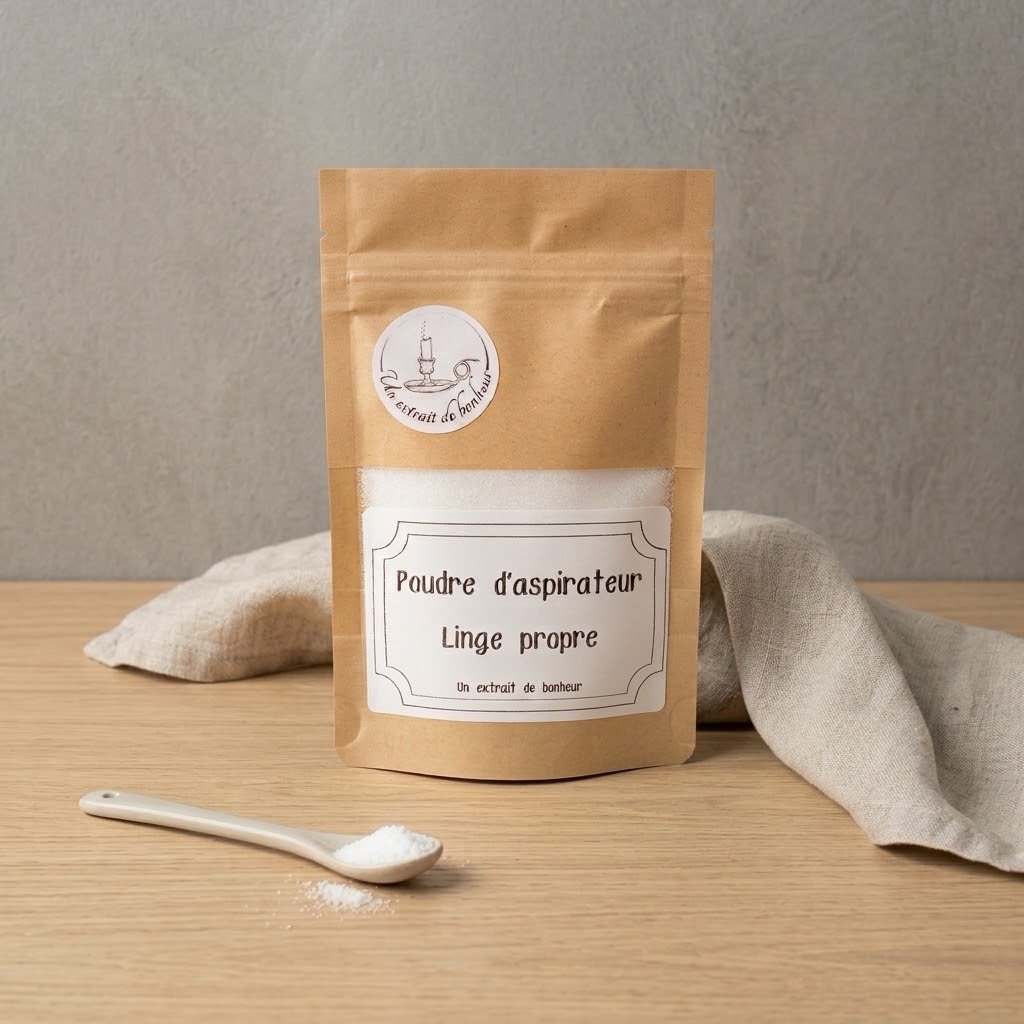 Poudre d'aspirateur - Linge propre -