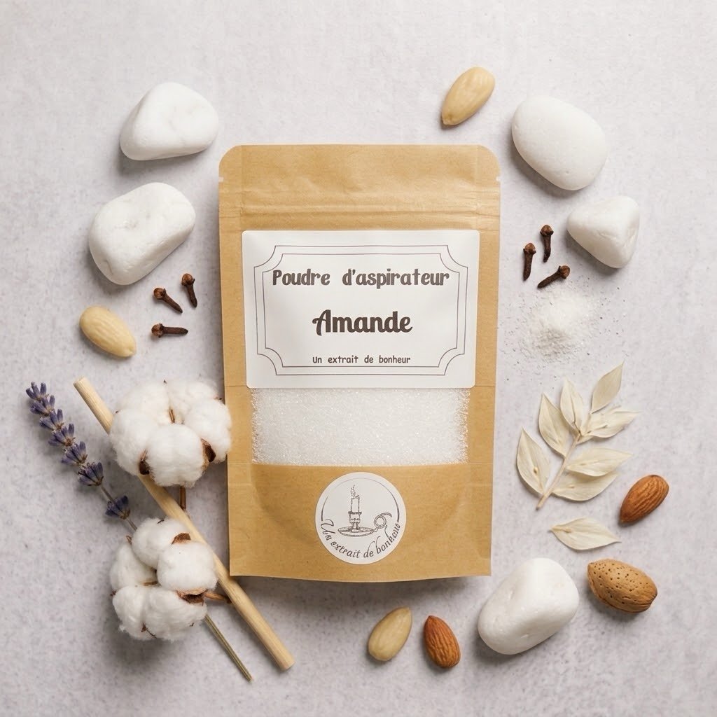Poudre d'aspirateur - Amande -