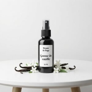 brume de linge – gousse de vanille 50ml