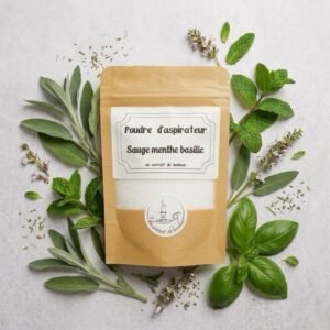 Poudre d'aspirateur - Sauge menthe basilic